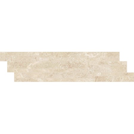 CERIM ELEMENTAL STONE MODULO LISTELLO SFALSATO CREAM LIMESTONE 15X60