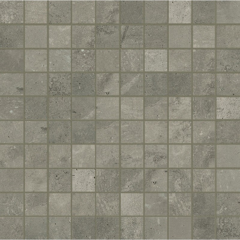 CERIM MAPS MOSAICO DARK GREY NATURALE 30X30