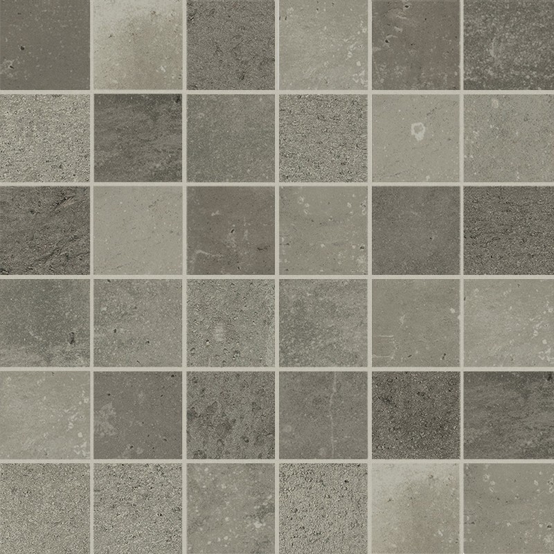 CERIM MAPS MOSAICO 3D DARK GREY NATURALE 30X30