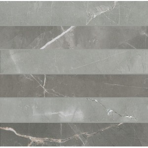 CERIM TIMELESS MOSAICO 3D AMANI GREY LUCIDO 30X30