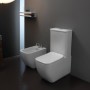 GSG BRIO ONE-PIECE FLOOR-MOUNTED TOILET CLOSE TO THE WALL WITH SOFT CLOSE SLIM TOILET SEAT