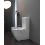 GSG BRIO ONE-PIECE FLOOR-MOUNTED TOILET CLOSE TO THE WALL WITH SOFT CLOSE SLIM TOILET SEAT