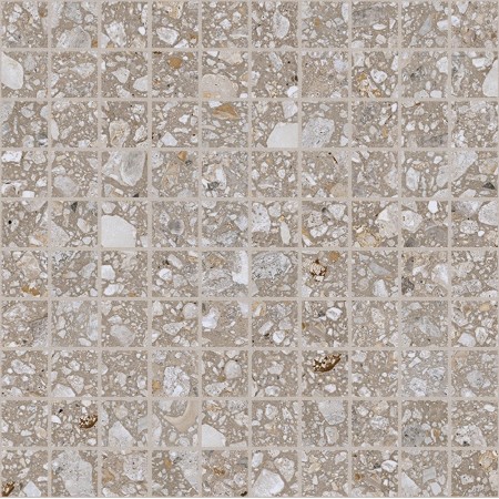 CERIM MATCH-UP MOSAICO EARL GREY MIX COMFORT 30X30