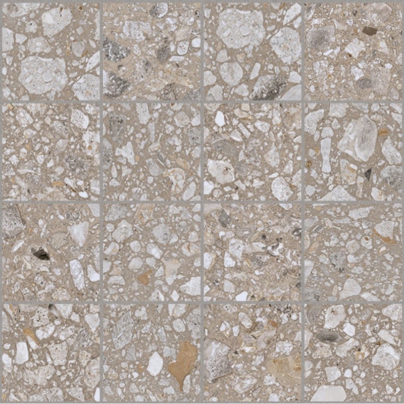 CERIM MATCH-UP MOSAICO EARL GREY MIX COMFORT 30X30