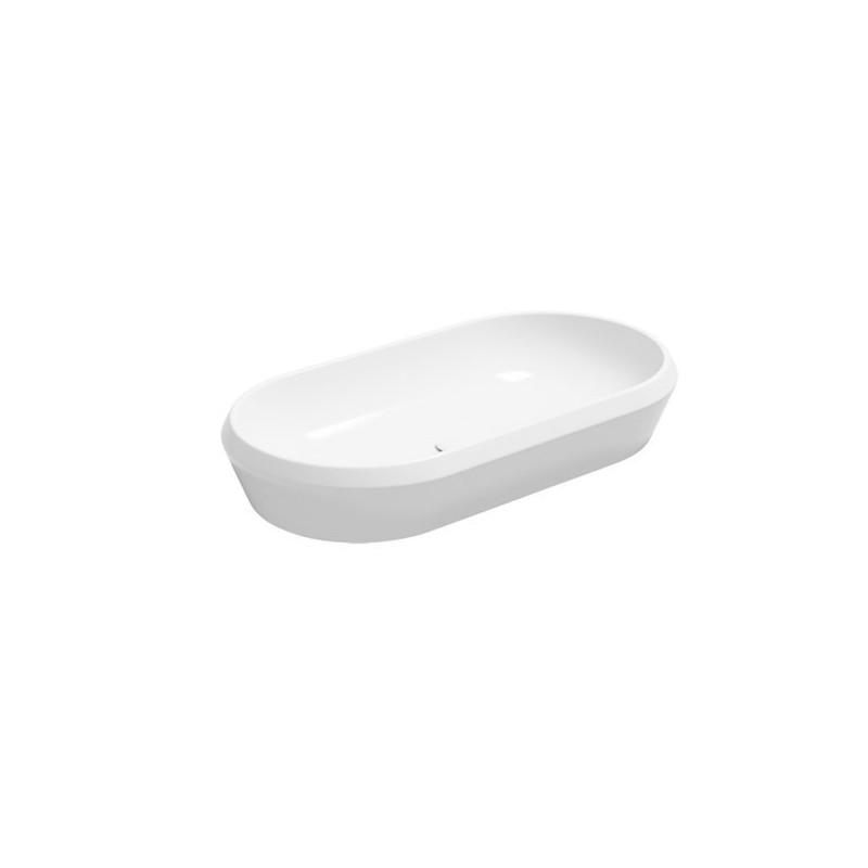 GSG CRUISE LAVABO 80 cm BIANCO LUCIDO APPOGGIO