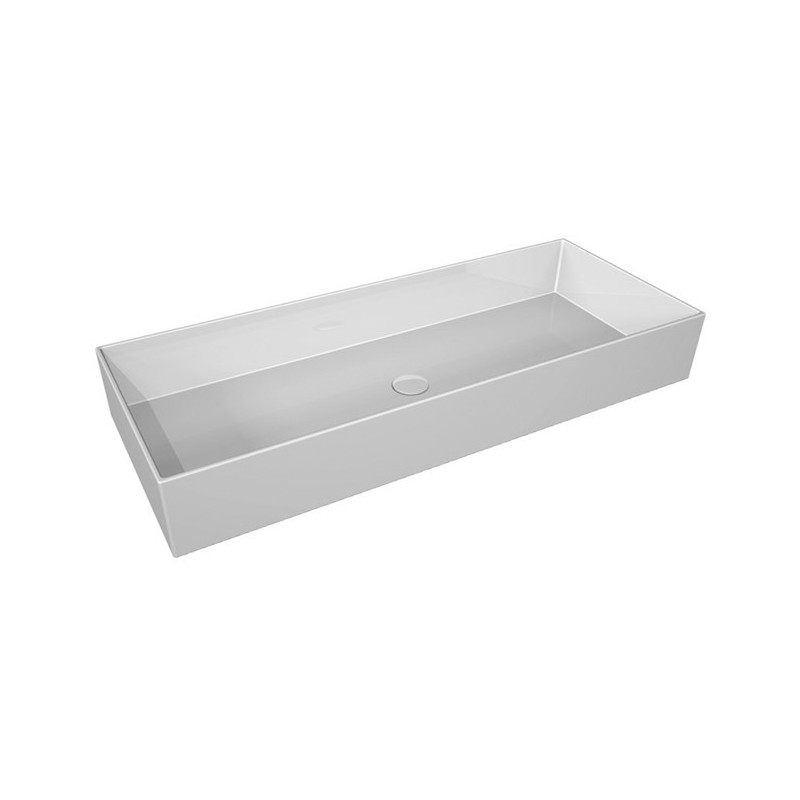 GSG ZENITH Lavabo Appoggio Cm100 Bianco Lucido