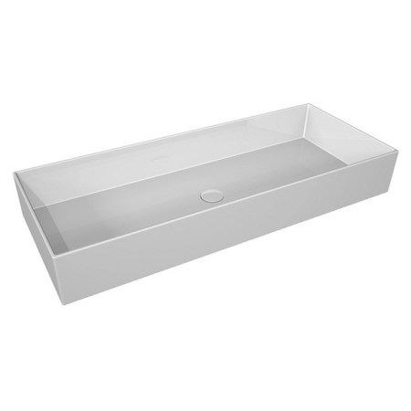 GSG ZENITH Lavabo Appoggio Cm100 Bianco Lucido