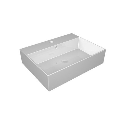 GSG ZENITH Lavabo Zenith Cm 50 Monoforo Bianco Lucido