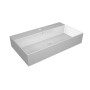 GSG ZENITH Thin Edge Sink Cm80 Single Hole Glossy White