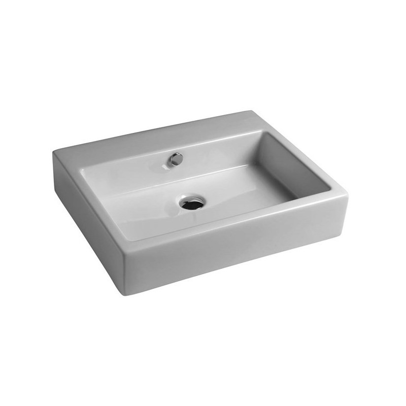 GSG Quad Lavabo Sospeso Cm. 60 Bianco