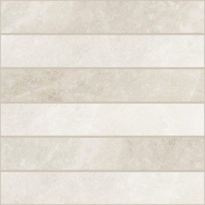 CERIM ROCK SALT MOSAICO 3D WHITE GOLD LUCIDO 30X30