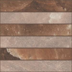 CERIM ROCK SALT MOSAICO 3D HAWAIIAN RED LUCIDO 30X30