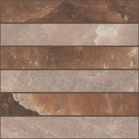 CERIM ROCK SALT MOSAICO 3D HAWAIIAN RED LUCIDO 30X30