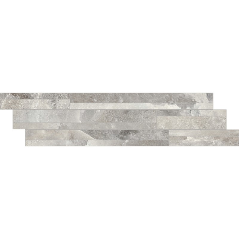 CERIM ROCK SALT MODULO LISTELLO SFALSATO CELTIC GREY 15X60