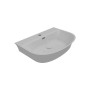 GSG FLUT WHITE SUSPENDED WASHBASIN 65 cm