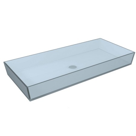 GSG Glass Glass Sink Cm. 120 - Anti-limescale Treatment