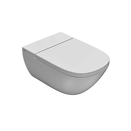 GLOBO STOCKHOLM WALL-HUNG RIMLESS TOILET BOWL