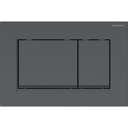 GEBERIT SIGMA 30 PLACCA NERO OPACO