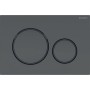 GEBERIT SIGMA 20 PLACCA NERO OPACO