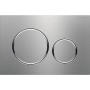 GEBERIT SIGMA 20 BRUSHED STAINLESS STEEL PLATE