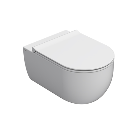 GLOBO MODE WALL-HUNG RIMLESS TOILET 53X34