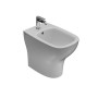 GLOBO FLOOR BIDET SILVER