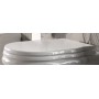 HIDRA ELLADE SLOW-CLOSING TOILET SEAT COVER POLYESTER CHROME HINGE