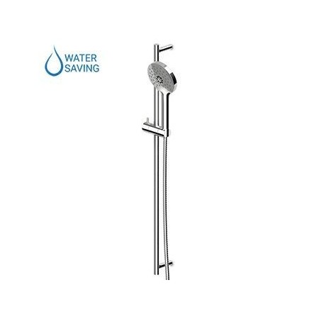 ZUCCHETTI COMPLETE WALL-MOUNTED BRASS SET WITH HAND SHOWER