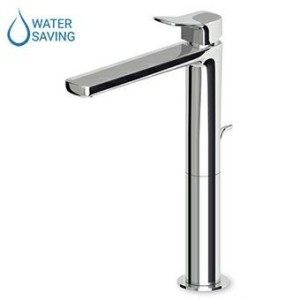 ZUCCHETTI BRIM HIGH BASIN MIXER WITH DRAIN