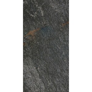 FLORIM - FLOOR GRES WALKS/1.0 BLACK NATURALE 60X120 RECTIFIED STRUCT.