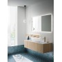 ARBI SKY ONDINA COMPOSITION 05 LIGHT ELM FINISH L140.6 CM P50.5 CM WITH INTEGRATED BASIN IN CRISTALOLANT