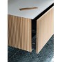 ARBI SKY ONDINA COMPOSITION 05 LIGHT ELM FINISH L140.6 CM P50.5 CM WITH INTEGRATED BASIN IN CRISTALOLANT