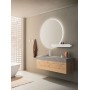 ARBI SKY PRECIOUS COMPOSITION 07 ANTIQUE OAK FINISH ESSENCE L140.6 CM P50.5 CM WITH INTEGRATED BASIN IN LAMINAM