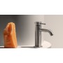 ZUCCHETTI HELM BASIN MIXER WITHOUT DRAIN IN STAINLESS STEEL