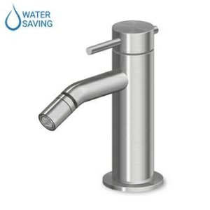 ZUCCHETTI HELM BIDET MIXER WITHOUT DRAIN IN STAINLESS STEEL