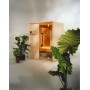 Effe By Effegibi IDEA IR 1000 SAUNA INFRAROSSI DIMENSIONI 132X100X201 HEMLOCK CANADESE