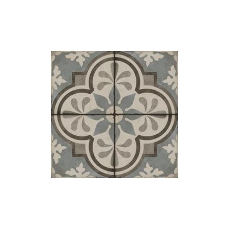 RAGNO CERAMICHE OTTOCENTO DECORO TAPPETO 4 TALCO 20X20