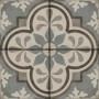 RAGNO CERAMICHE OTTOCENTO DECORO TAPPETO 4 TALCO 20X20