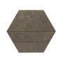 RAGNO CERAMICHE REALSTONE_LUNAR MOSAICO 3D UNIFORM 29X33.5
