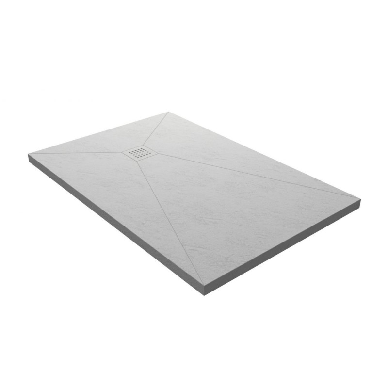 DISENIA BLADE PIATTO DOCCIA LAMINAM ARDESIA BIANCO A SPACCO