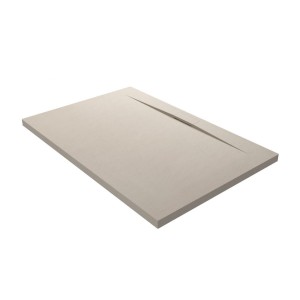 DISENIA DUAL SHOWER TRAY IN SAND TECHNOGEL