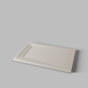 DISENIA LINEA SHOWER TRAY IN BUTTER TECHNOGEL