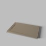 DISENIA VIRGO SHOWER TRAY IN HAZELNUT TECHNOGEL