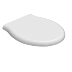 GLOBO PAESTUM TOILET SEAT COVER WITH TRADITIONAL CLOSURE