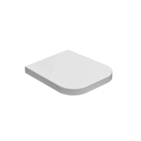 GLOBO STONE TOILET SEAT COVER WITH SOFTCLOSE FOR FLOOR-MOUNTED TOILET 45 CM