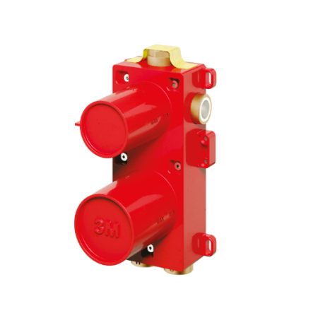 TREEMME Single-lever mixer with 2/3-way diverter - Built-in parts