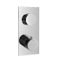 TREEMME  UP+ Termostatico incasso con deviatore 3 uscite