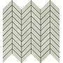 RAGNO CERAMICHE REALSTONE SLATE MOSAICO FRECCIA SHELL 37X41