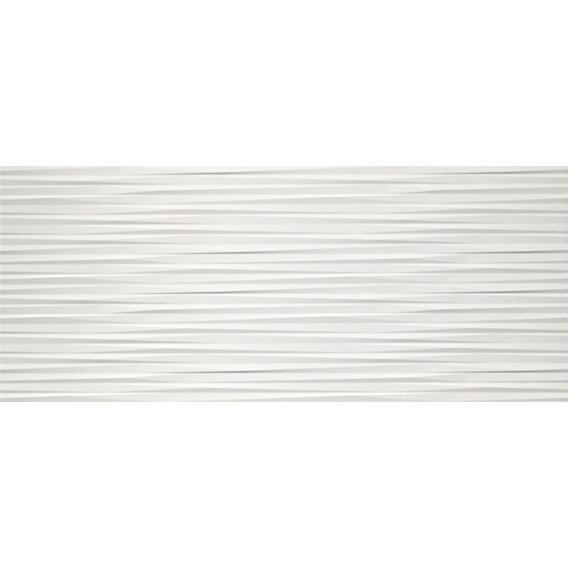 ATLAS CONCORDE 3d wall Ultra Blade White Matt 50x120 Matt