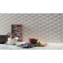 ATLAS CONCORDE 3d wall Stars White Matt 40x80